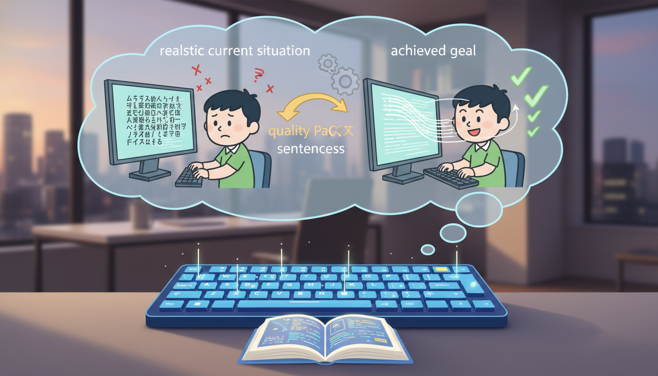 なぜ質の高い練習用文章を選ぶべきなの？リアルな現状と目標を知ろう！