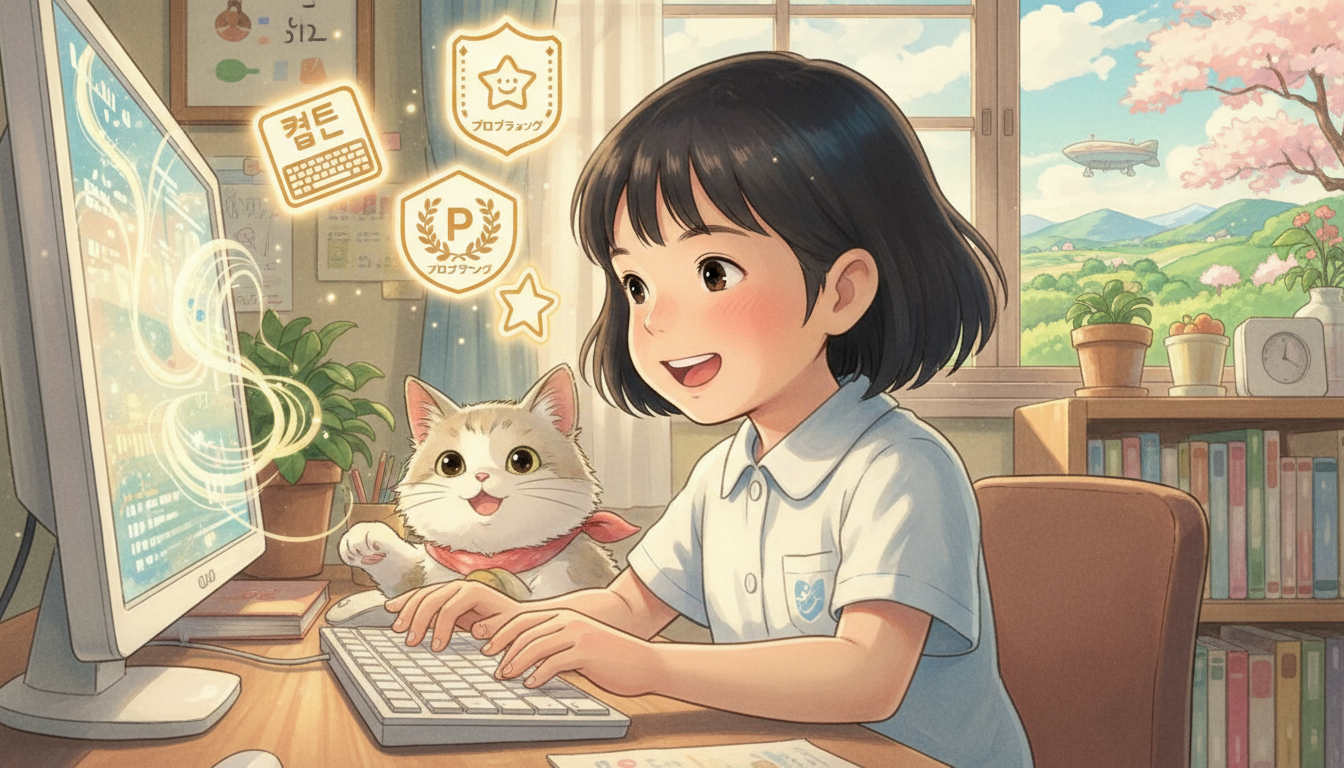 小学生のタイピング検定への挑戦は、将来のスキルと自信につながる大チャンス！